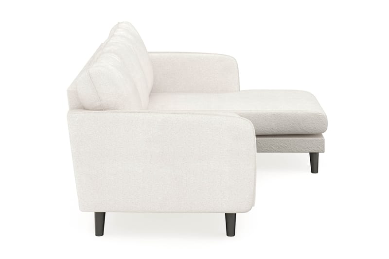 Trend Lyx 3-seter Divansofa Høyre - Hvit - Møbler - Sofaer - Sofa med sjeselong