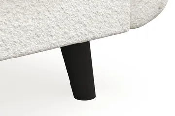 Trend Lyx 3-seter Divansofa Høyre - Hvit - Møbler - Sofaer - Sofa med sjeselong