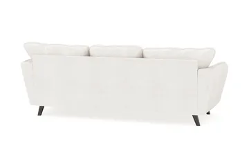Trend Lyx 3-seter Divansofa Høyre - Hvit - Møbler - Sofaer - Sofa med sjeselong