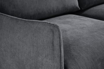 Trend Lyx 3-seter Divansofa Høyre - Mørkegrå - Møbler - Sofaer - Sofa med sjeselong