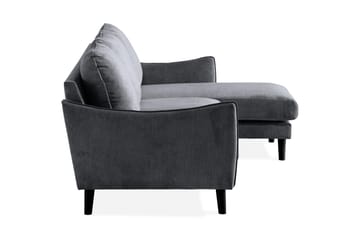Trend Lyx 3-seter Divansofa Høyre - Mørkegrå - Møbler - Sofaer - Sofa med sjeselong