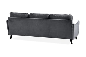 Trend Lyx 3-seter Divansofa Høyre - Mørkegrå - Møbler - Sofaer - Sofa med sjeselong