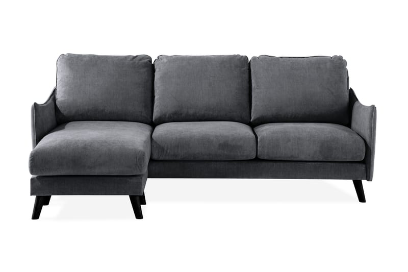Trend Lyx 3-seter Divansofa Venstre - Mørkegrå - Møbler - Sofaer - Sofa med sjeselong