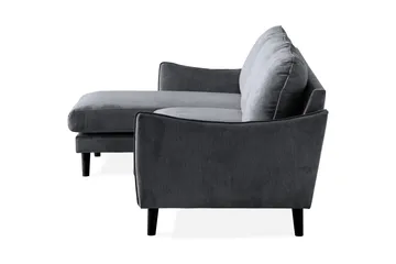 Trend Lyx 3-seter Divansofa Venstre - Mørkegrå - Møbler - Sofaer - Sofa med sjeselong