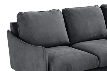 Trend Lyx 3-seter Divansofa Venstre - Mørkegrå - Møbler - Sofaer - Sofa med sjeselong