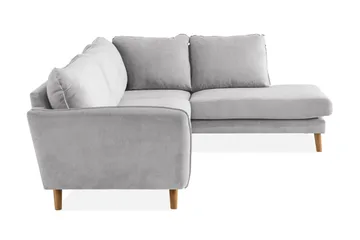 Trend Lyx 3-seter Venstrevendt L-formet Divansofa i Stoff - Beige - Møbler - Sofaer - Sofa med sjeselong