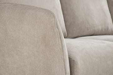 Trend Lyx 3-seter Venstrevendt L-formet Divansofa i Stoff - Beige - Møbler - Sofaer - Sofa med sjeselong