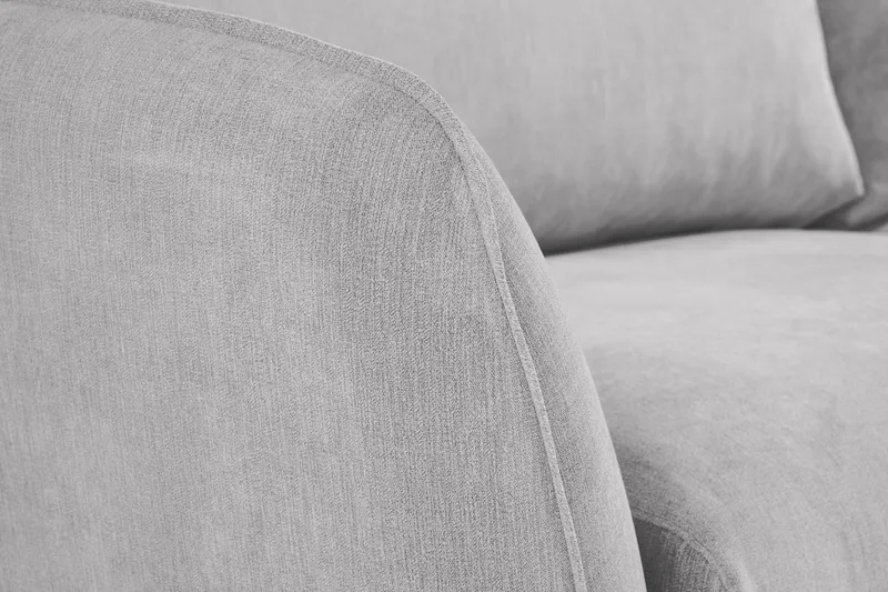 Trend Lyx 3-seter Venstrevendt L-formet Divansofa i Stoff - Beige - Møbler - Sofaer - Sofa med sjeselong - 4 seters sofa med divan