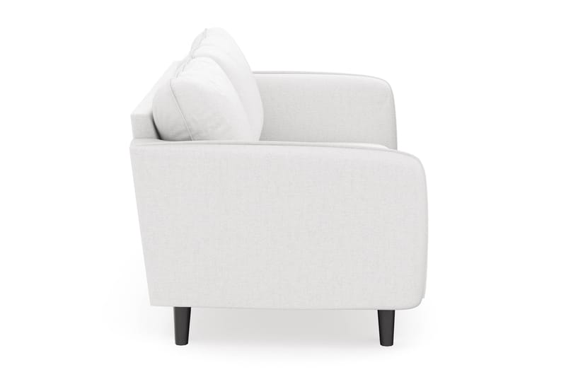 Trend Lyx 3-seters Stoffsofa - Hvit - Møbler - Sofaer - Sofa med sjeselong