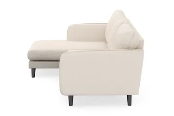 Trend Lyx 3-seters Venstrevendt L-formet Sjeselongsofa i Manchester - Beige - Møbler - Sofaer - Sofa med sjeselong