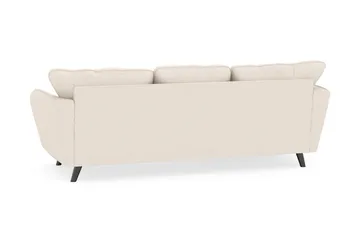 Trend Lyx 3-seters Venstrevendt L-formet Sjeselongsofa i Manchester - Beige - Møbler - Sofaer - Sofa med sjeselong