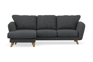 Trend Lyx 3-seters Venstrevendt L-formet Sjeselongsofa i Manchester