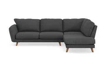 Trend Lyx 4-seters Høyrevendt L-formet Sjeselongsofa i Manchester