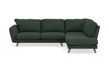Trend Lyx 4-seters Høyrevendt L-formet Sjeselongsofa i Manchester