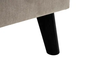 Trend Lyx 4-seters Høyrevendt L-formet Sjeselongsofa i Stoff - Beige - Møbler - Sofaer - Sofa med sjeselong