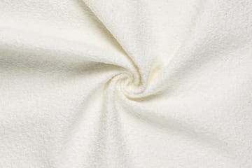 Trend Lyx 4-seters Venstrevendt L-formet Sjeselongsofa i Bouclé - Hvit - Møbler - Sofaer - Sofa med sjeselong