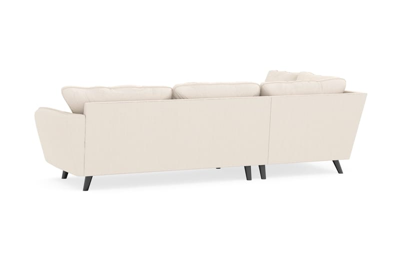 Trend Lyx 4-seters Venstrevendt L-formet Sjeselongsofa i Manchester - Beige - Møbler - Sofaer - Sofa med sjeselong