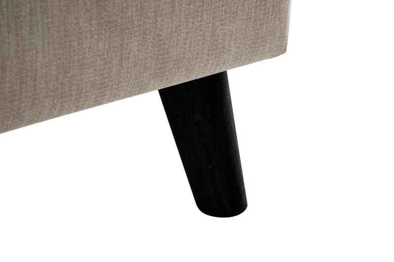 Trend Lyx 4-seters Venstrevendt L-formet Sjeselongsofa i Stoff - Beige - Møbler - Sofaer - Sofa med sjeselong