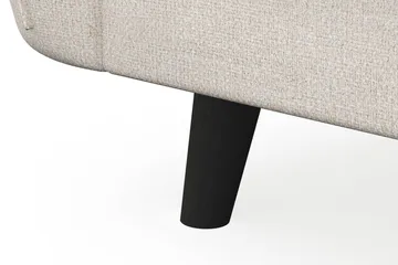 Trend Lyx 4-seters Venstrevendt L-formet Sjeselongsofa i Stoff - Beige - Møbler - Sofaer - Sofa med sjeselong