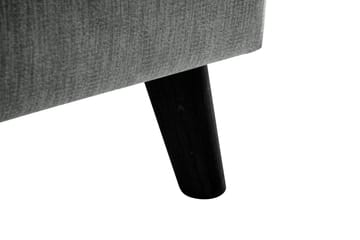 Trend Lyx 4-seters Venstrevendt L-formet Sjeselongsofa i Stoff - Grå - Møbler - Sofaer - Sofa med sjeselong
