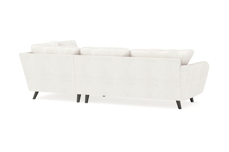 Trend Lyx Sjeselongsofa Høyre - Hvit - Møbler - Sofaer - Sofa med sjeselong