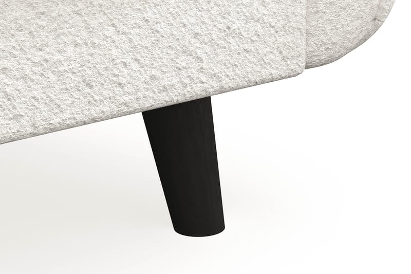 Trend Lyx Sjeselongsofa Høyre - Hvit - Møbler - Sofaer - Sofa med sjeselong