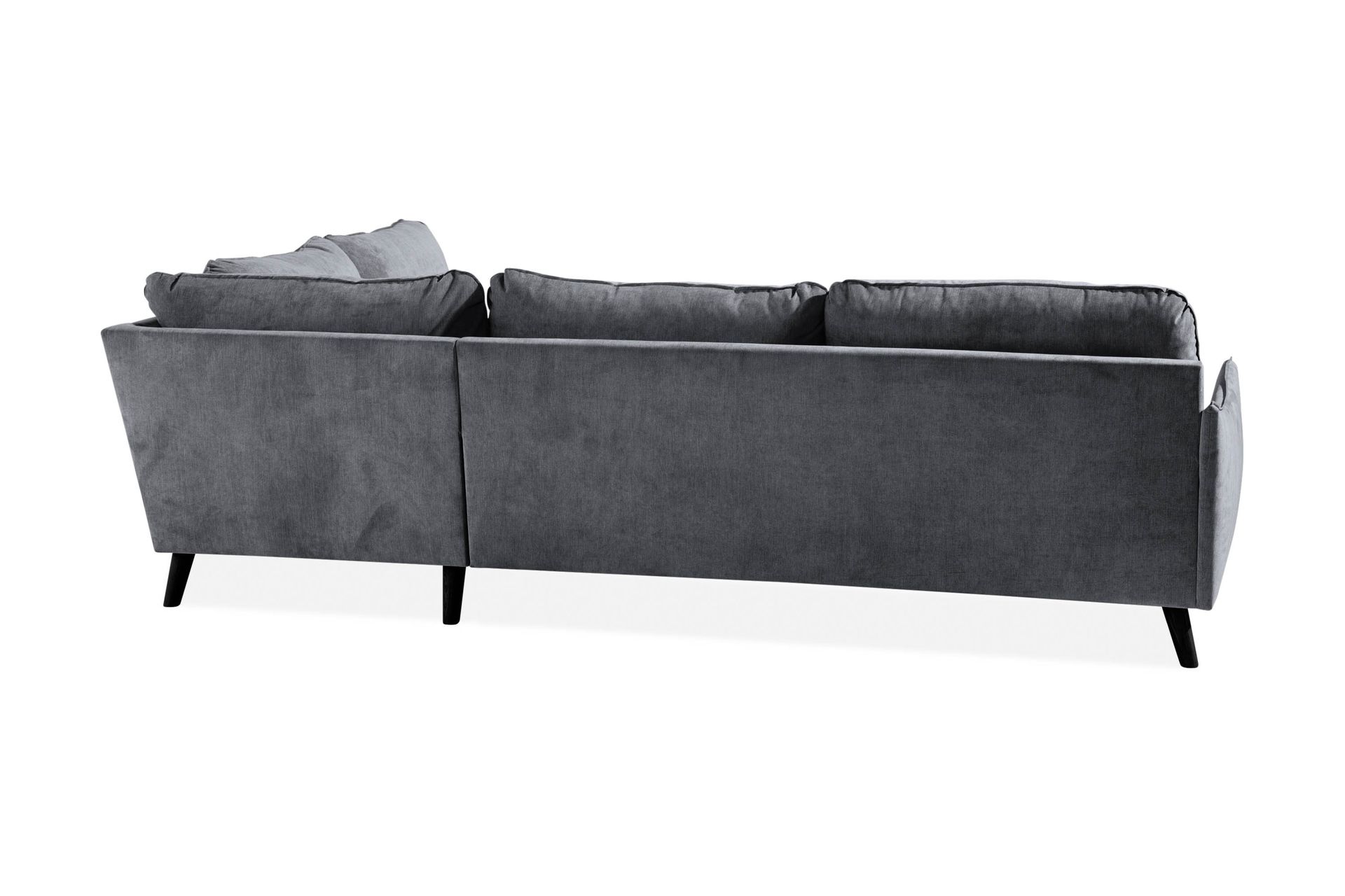 Trend Lyx Sjeselongsofa Høyre - Mørkegrå - Møbler - Sofaer - Sofa med sjeselong