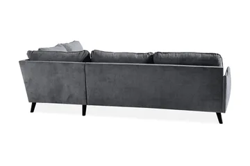 Trend Lyx Sjeselongsofa Høyre - Mørkegrå - Møbler - Sofaer - Sofa med sjeselong