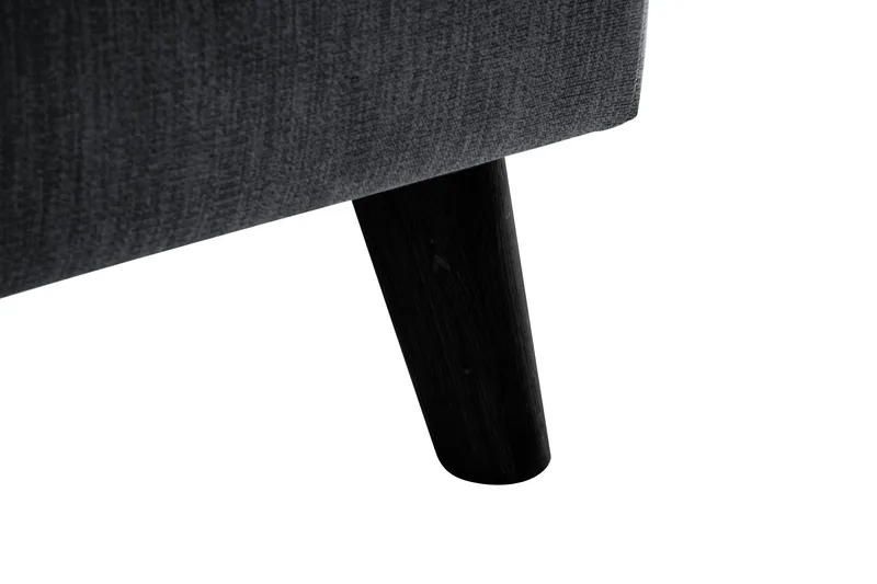 Trend Lyx Sjeselongsofa Høyre - Mørkegrå - Møbler - Sofaer - Sofa med sjeselong - 4 seters sofa med divan