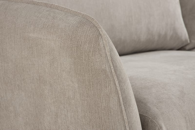 Trend Lyx Sjeselongsofa Venstre - Beige - Sofa med sjeselong - 4 seters sofa med divan