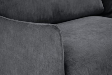 Trend Lyx Sjeselongsofa Venstre - Mørkegrå - Møbler - Sofaer - Sofa med sjeselong