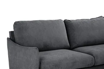 Trend Lyx Sjeselongsofa Venstre - Mørkegrå/Eik - Møbler - Sofaer - Sofa med sjeselong