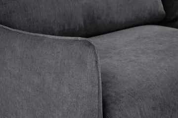 Trend Lyx Sjeselongsofa Venstre - Mørkegrå/Eik - Møbler - Sofaer - Sofa med sjeselong
