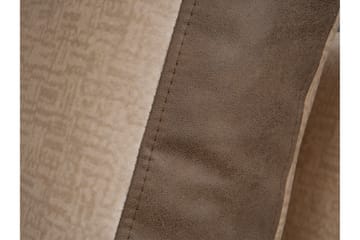 Truro Høyre L-formet Hjørnesofa med Sjeselong i Stoff - Brun - Møbler - Sofaer - Fløyel sofaer