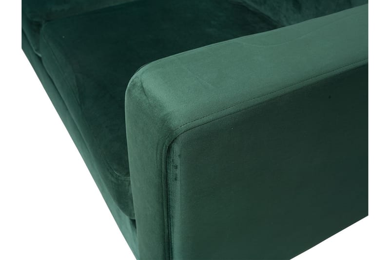 Truro Hjørnesofa Divan Høyre - Mørkegrønn - Møbler - Sofaer - Sofa med sjeselong
