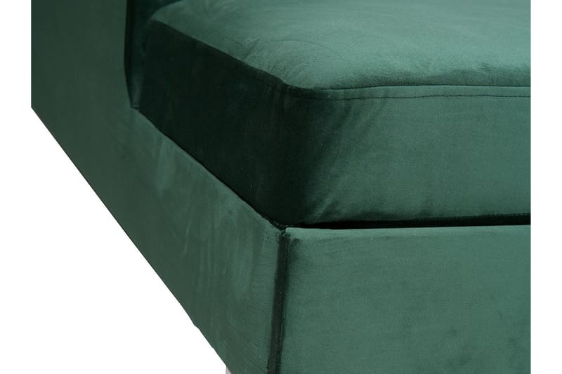 Truro Hjørnesofa Divan Høyre - Mørkegrønn - Sofa med sjeselong - 4 seters sofa med divan