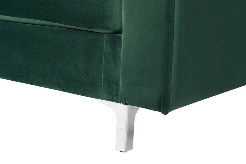 Truro Hjørnesofa Divan Høyre - Mørkegrønn - Møbler - Sofaer - Sofa med sjeselong