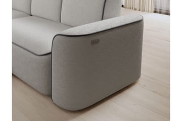 Ume 4-seter Sofa med Sjeselong - Grå - Møbler - Sofaer - Sofa med sjeselong