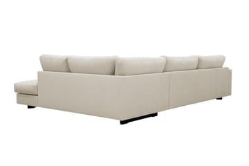 Valencia Ekstra Dyp 4-seters sofa med Sjeselong Høyre - Beige - Møbler - Sofaer - Sofa med sjeselong