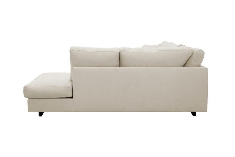 Valencia Ekstra Dyp 4-seters sofa med Sjeselong Høyre - Beige - Møbler - Sofaer - Sofa med sjeselong