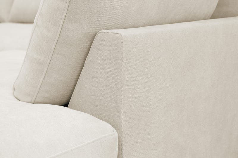 Valencia Ekstra Dyp 4-seters sofa med Sjeselong Høyre - Beige - Møbler - Sofaer - Sofa med sjeselong