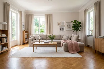Valencia Ekstra dyp 4-seters sofa med sjeselong høyre - Brun - Møbler - Sofaer - Sofa med sjeselong
