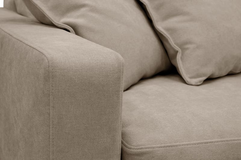 Valencia Ekstra dyp 4-seters sofa med sjeselong høyre - Brun - Møbler - Sofaer - Sofa med sjeselong