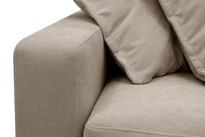 Valencia Ekstra dyp 4-seters sofa med sjeselong høyre - Brun - Møbler - Sofaer - Sofa med sjeselong