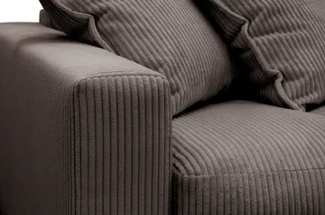 Valencia Ekstra Dyp 4-seters sofa med Sjeselong Høyre - Taupe - Møbler - Sofaer - Sofa med sjeselong