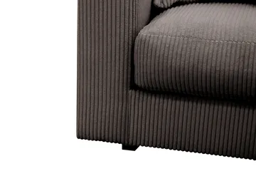Valencia Ekstra Dyp 4-seters sofa med Sjeselong Høyre - Taupe - Møbler - Sofaer - Sofa med sjeselong