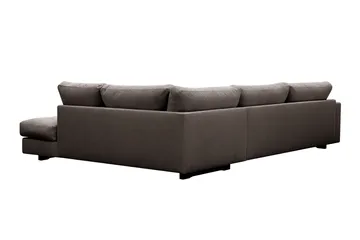 Valencia Ekstra Dyp 4-seters sofa med Sjeselong Høyre - Taupe - Møbler - Sofaer - Sofa med sjeselong