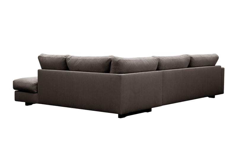 Valencia Ekstra Dyp 4-seters sofa med Sjeselong Høyre - Taupe - Møbler - Sofaer - Sofa med sjeselong