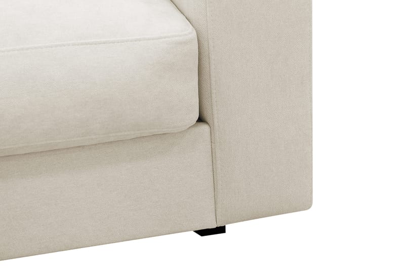 Valencia Ekstra Dyp 4-seters sofa med Sjeselong Venstre - Beige - Møbler - Sofaer - Sofa med sjeselong