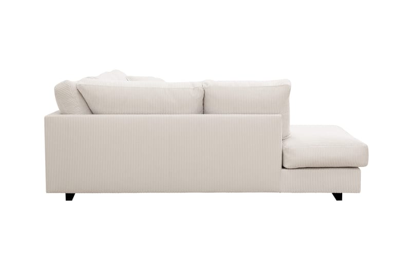 Valencia Ekstra Dyp 4-seters sofa med Sjeselong Venstre - Offwhite - Møbler - Sofaer - Sofa med sjeselong